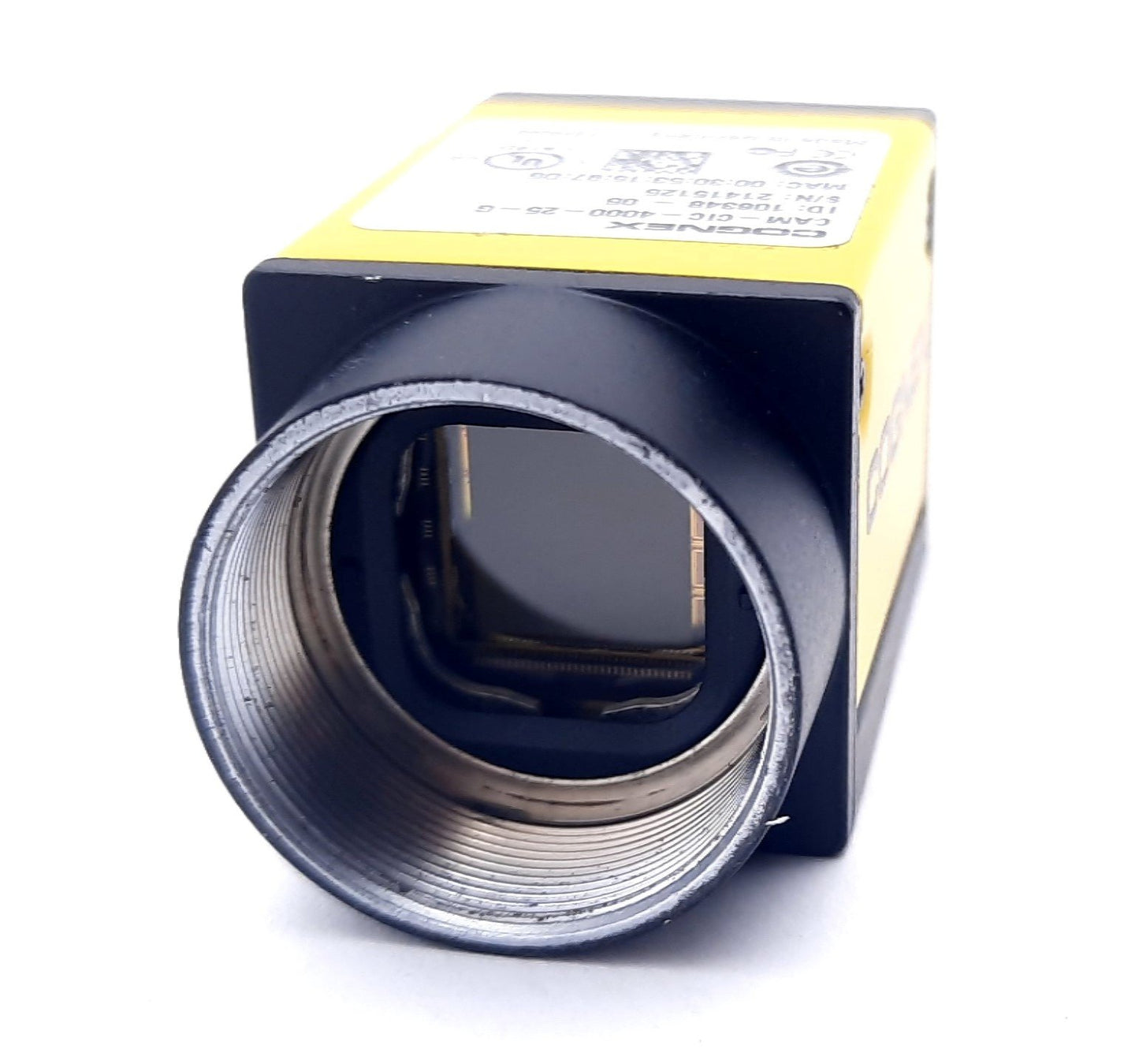 Used Cognex CAM-CIC-4000-25-G Area-Scan Camera C Mount 12VDC-24VDC 2.9W 4Mpixel