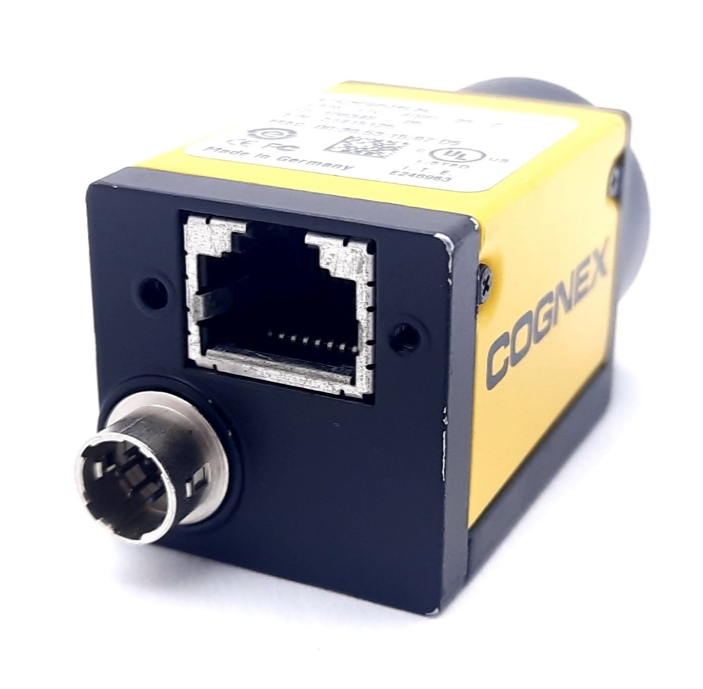 Used Cognex CAM-CIC-4000-25-G Area-Scan Camera C Mount 12VDC-24VDC 2.9W 4Mpixel