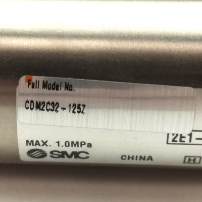 New – Open box SMC CDM2C32-125Z Pneumatic Cylinder 32mm Bore, 125mm Stroke, Rc1/8 Ports