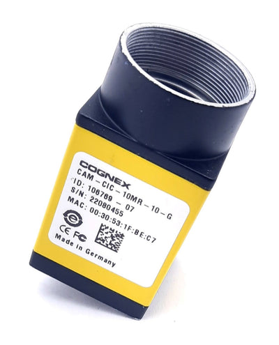 New – Open box Cognex CAM-CIC-10MR-10-G Area-Scan Camera C Mount 10Mpixel 12-24VDC 3.5W