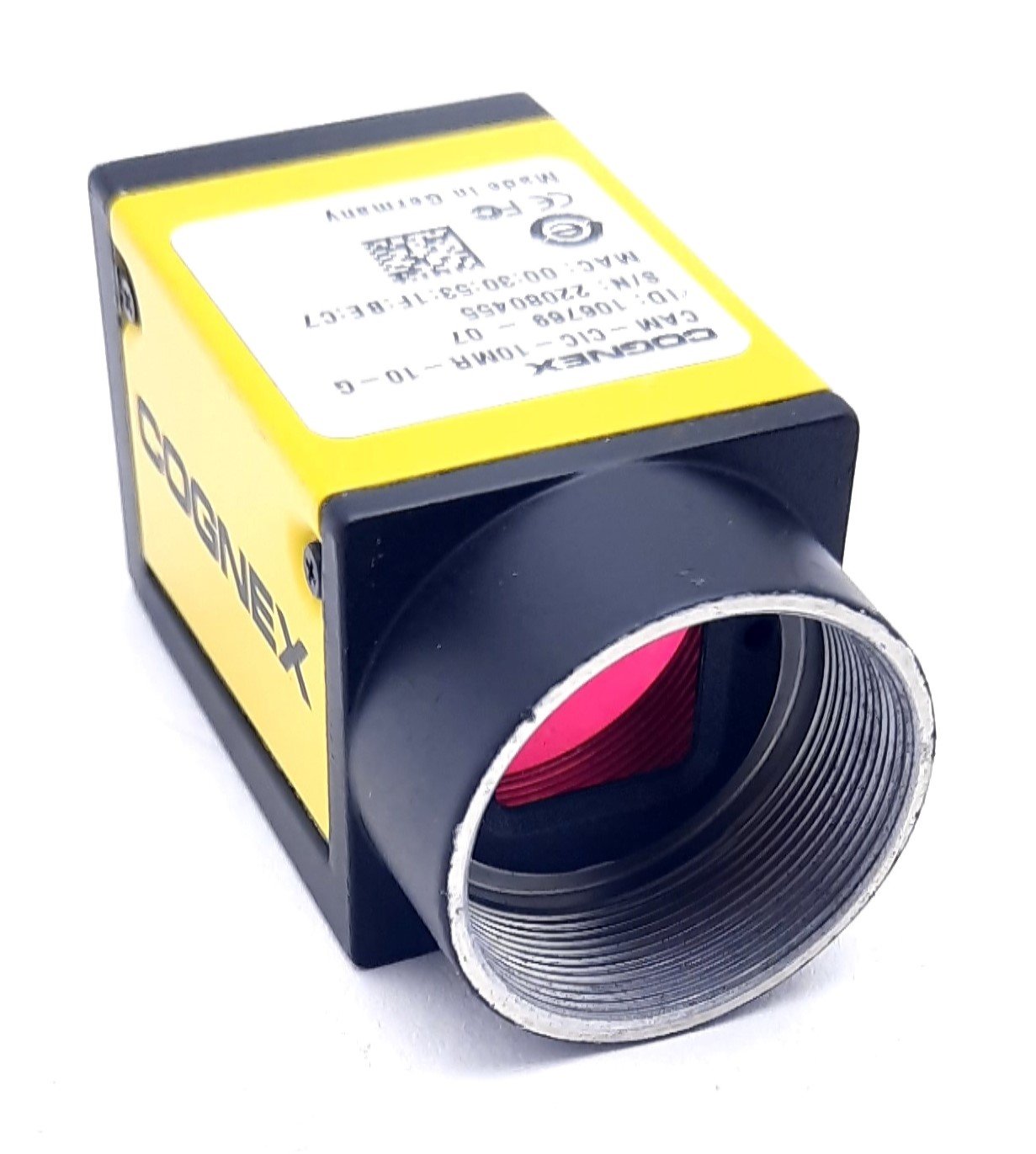 New – Open box Cognex CAM-CIC-10MR-10-G Area-Scan Camera C Mount 10Mpixel 12-24VDC 3.5W