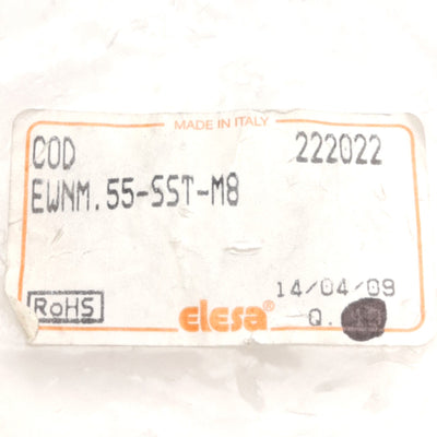 New – Open box Elesa 222022 Stainless Steel Threaded Wing Screw / Knob, M8x1.25 Thread