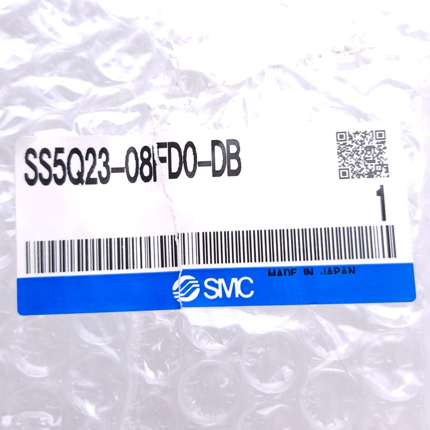 New – Open box SMC SS5Q23-08FD0-DB Pneumatic Manifold, 8-Station, ø10mm One-touch, 25-Pin D-Sub