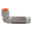 New – Open box Lot of 5 SMC KQ2W11-36S-X23 Extended Male Elbow, ø3/8in One-Touch, 3/8in NPT