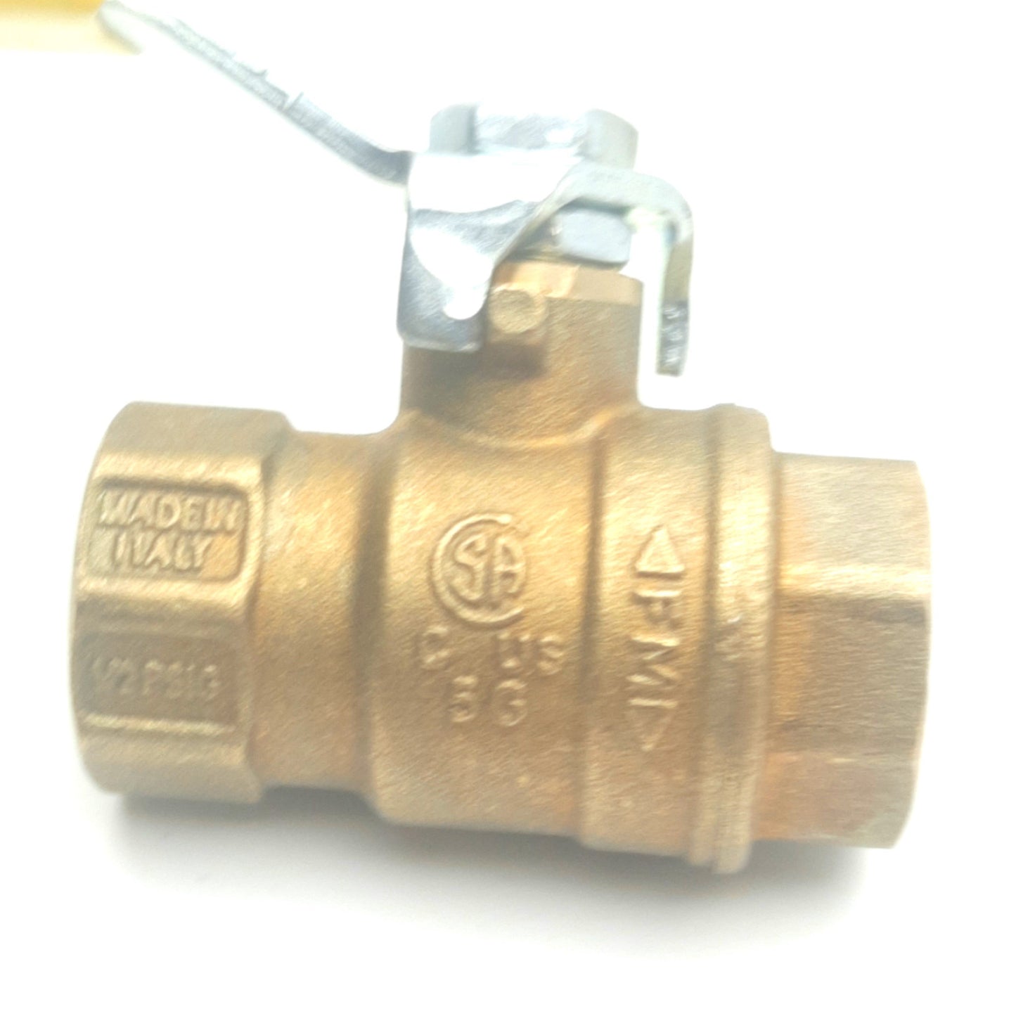 New – Open box Lot of 6 Midland 943202 Ball Shut-Off Valve 1/2in NPT, 600psi WOG, 2.09in Length
