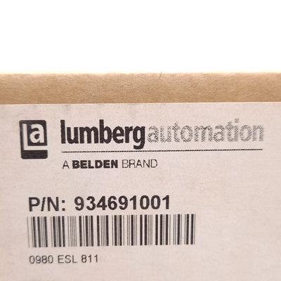 New Lumberg Automation 934691001 I/O Module, 16 Digital Input Channels, EtherNet/IP