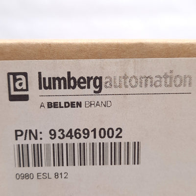 New Lumberg Automation 934691002 I/O Module, 16 Digital Output Channels, EtherNet/IP