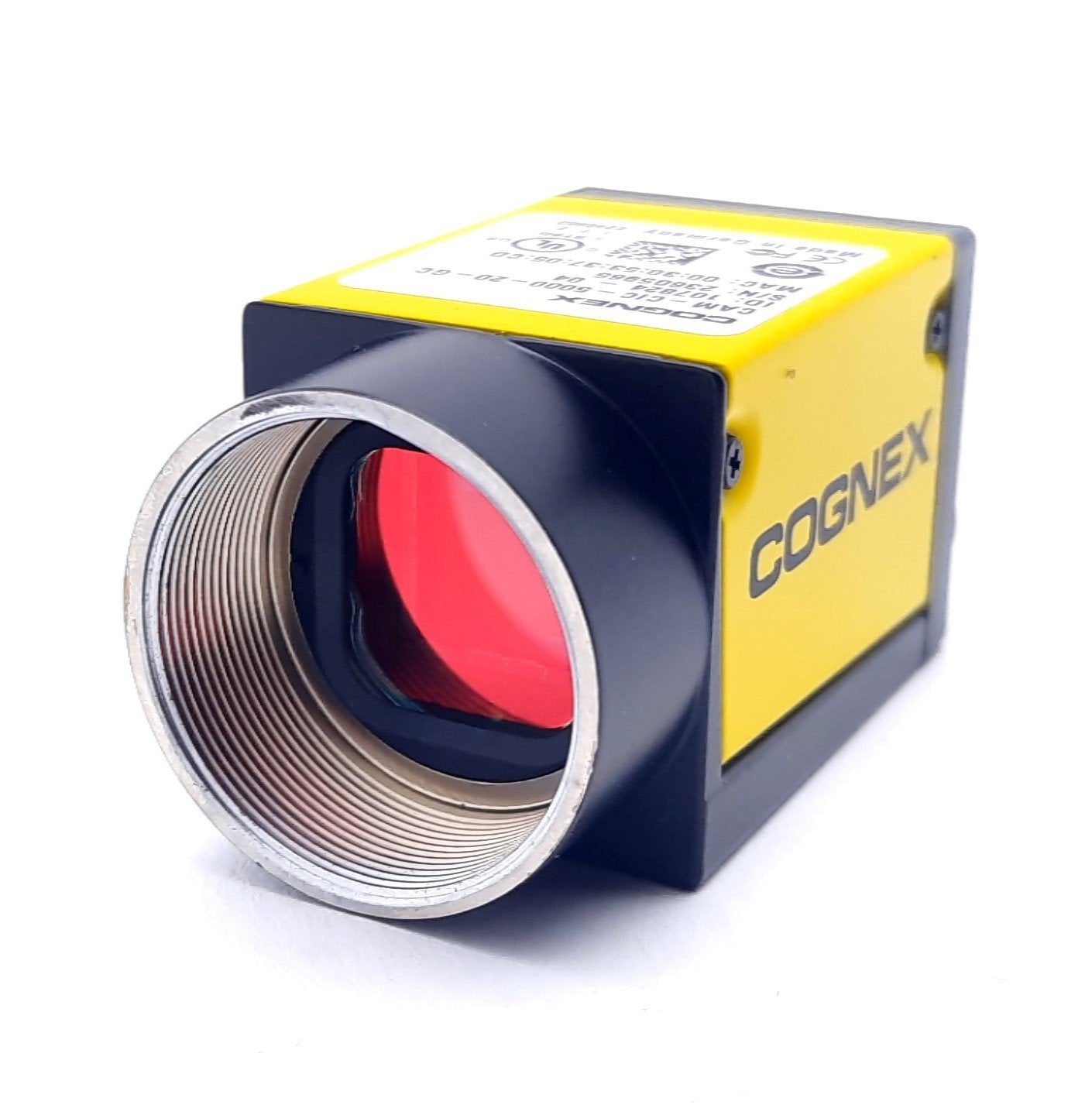 New – Open box Cognex CAM-CIC-5000-20-GC Area Scan Camera C Mount 5Mpixel 12-24VDC 3.3W