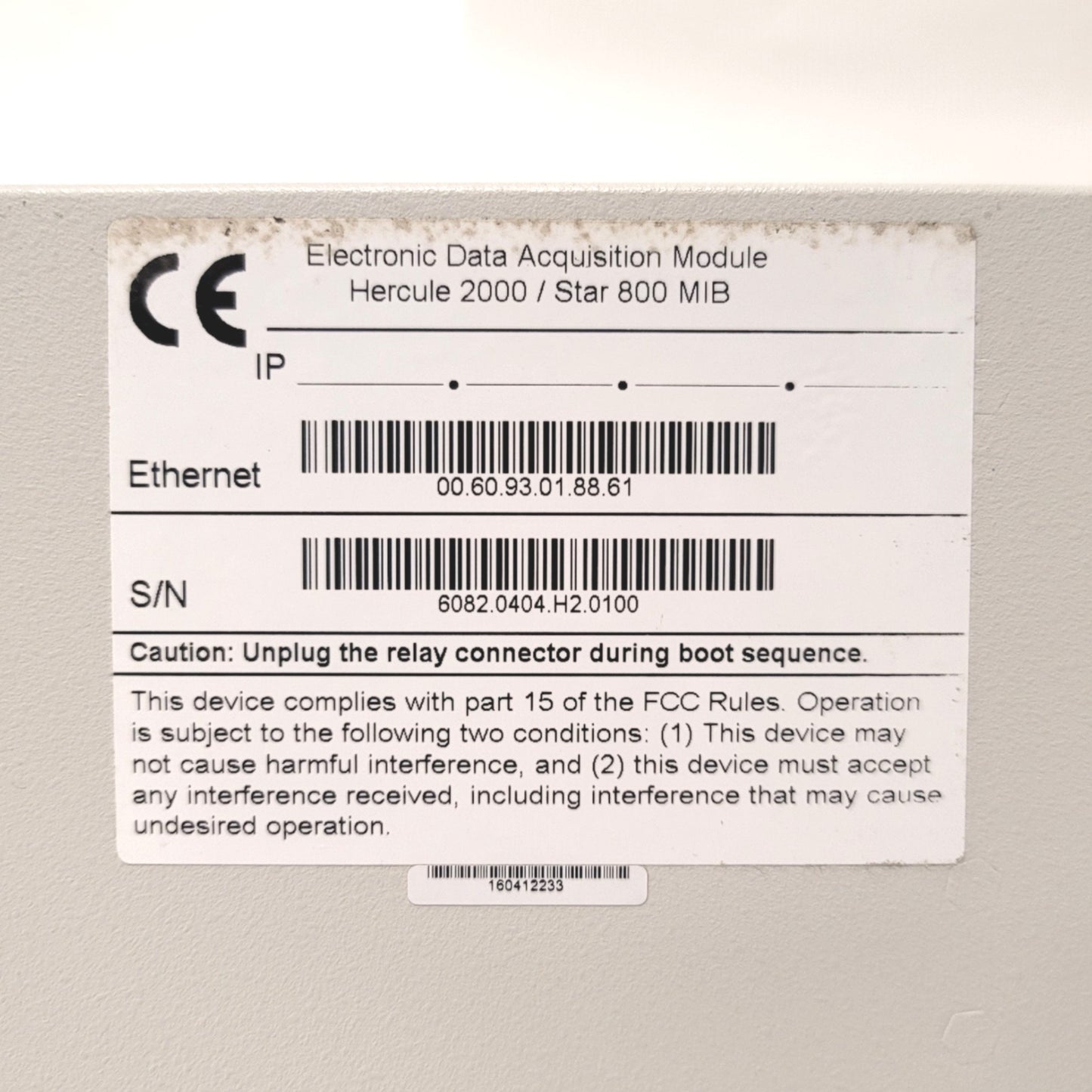 Used Varian Star 800 MIB Hercule 2000 Electronic Data Acquisition Module Interface