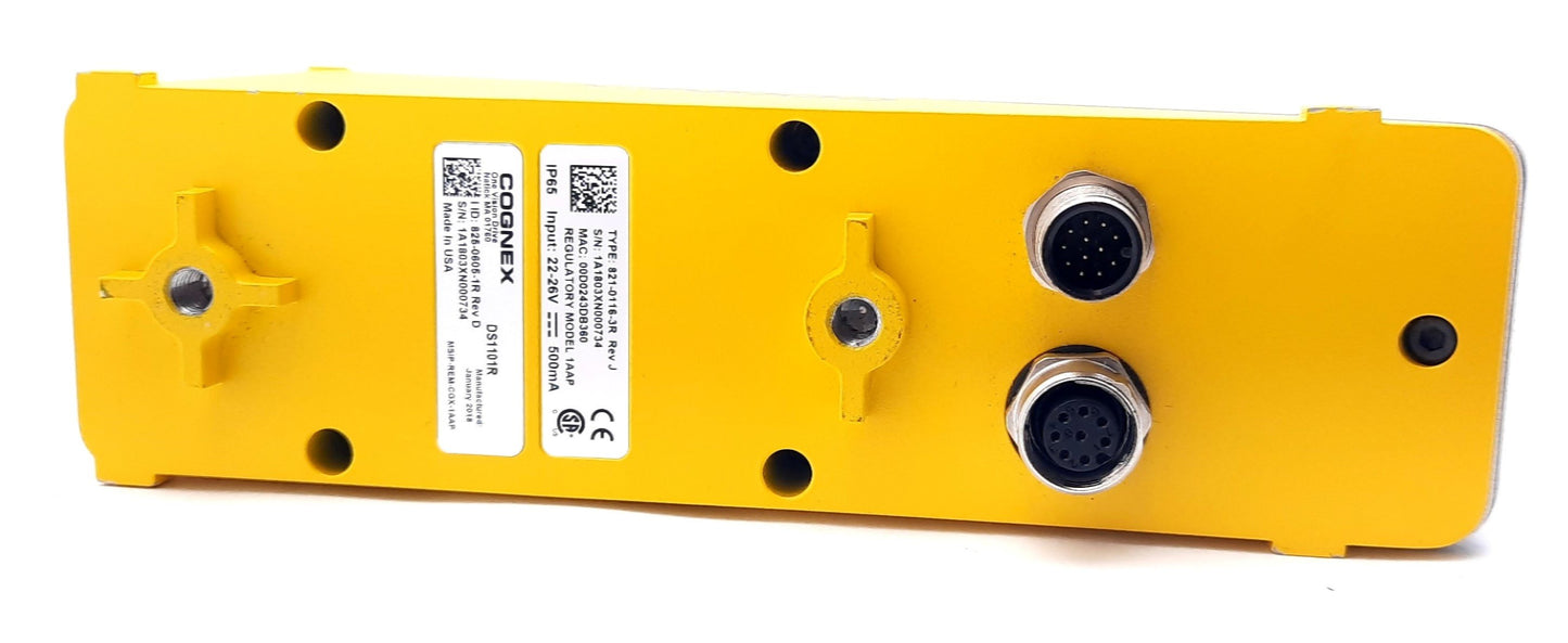 Used Cognex 821-0116-3R 3D Displacement Sensor Class 2M Laser 22-26VDC 500mA 658nm