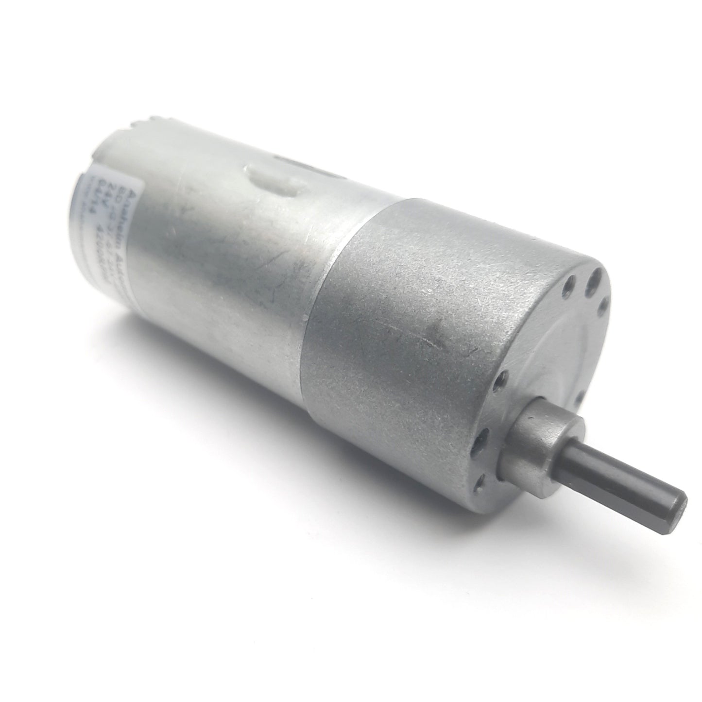 New – Open box Anaheim Automation BDSG-37-57-24V-4200-R18 Gearmotor, 24VDC, 18:1, 33.3 Oz-In