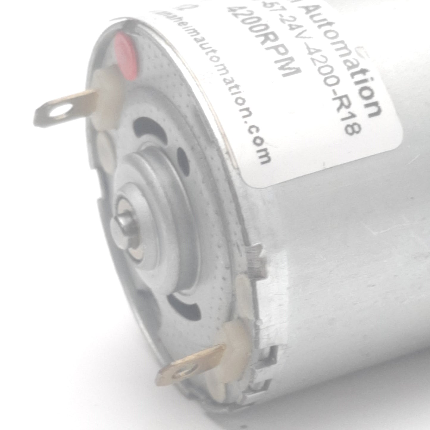 New – Open box Anaheim Automation BDSG-37-57-24V-4200-R18 Gearmotor, 24VDC, 18:1, 33.3 Oz-In