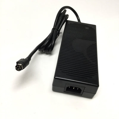 New – Open box GlobTek TR9CI7500YL4CIMR6B Power Supply Adapter 120/240VAC, 4-Pin DIN 24VDC 7.5A