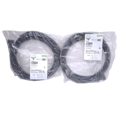 New Lot of 2 Murr Elektronik SC8-5T Transmitter Cable, 8mm DIN 43650 Form C, 5m