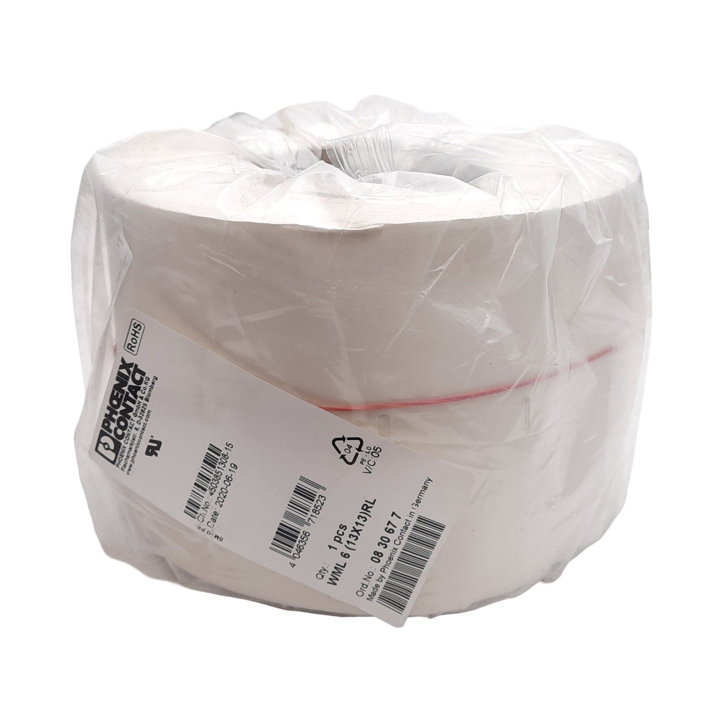 New Phoenix Contact 0830677 WML 6 (13x13)RL Wire-Wrap Thermal Transfer Labels