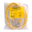 New Turck RSM RKM 30-2M U2255 Cordset, 7/8in 3-Pin Male/Female, 2m Length, 600V 2A