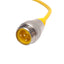 New Turck RSM RKM 30-2M U2255 Cordset, 7/8in 3-Pin Male/Female, 2m Length, 600V 2A
