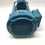 Used Bluffton 1113007406 AC Pump Motor, 115/208-230VAC 1PH, 3450RPM, 1HP, 56C Frame