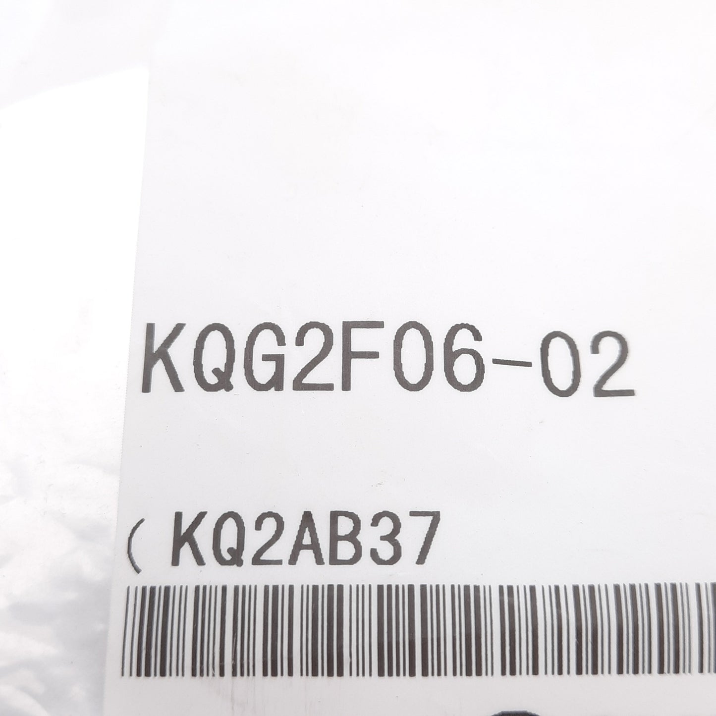 New Lot of 2 SMC KQG2F06-02 316 Stainless Steel Fitting, ø6mm One-Touch, R1/4 Female