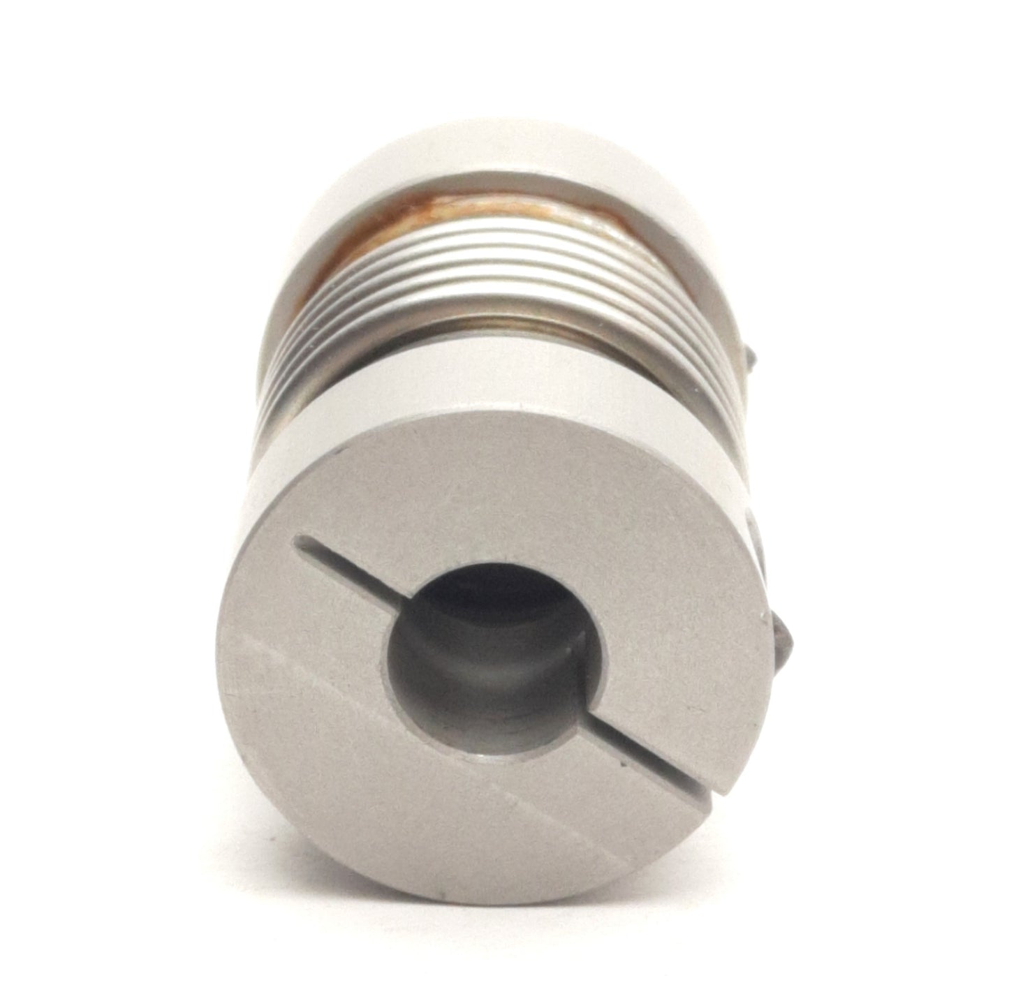 Used Gerwah DK20/37-8H7-9.5H7 Metal Bellows Coupling, 8mm x 9.5mm Bores, 25mm OD