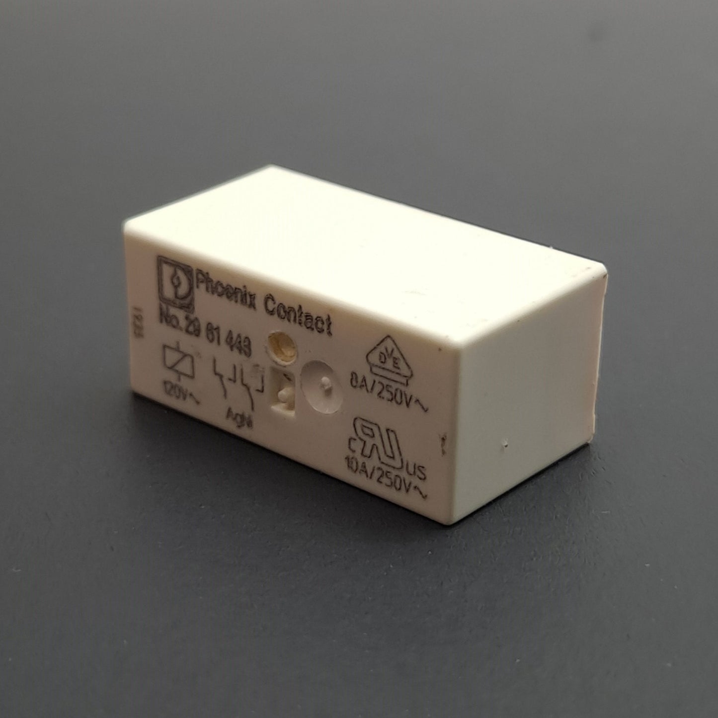 New – Open box Lot of 3 Phoenix Contact REL-MR-120AC/21-21 2961448 Relay, 120VAC Coil, DPDT