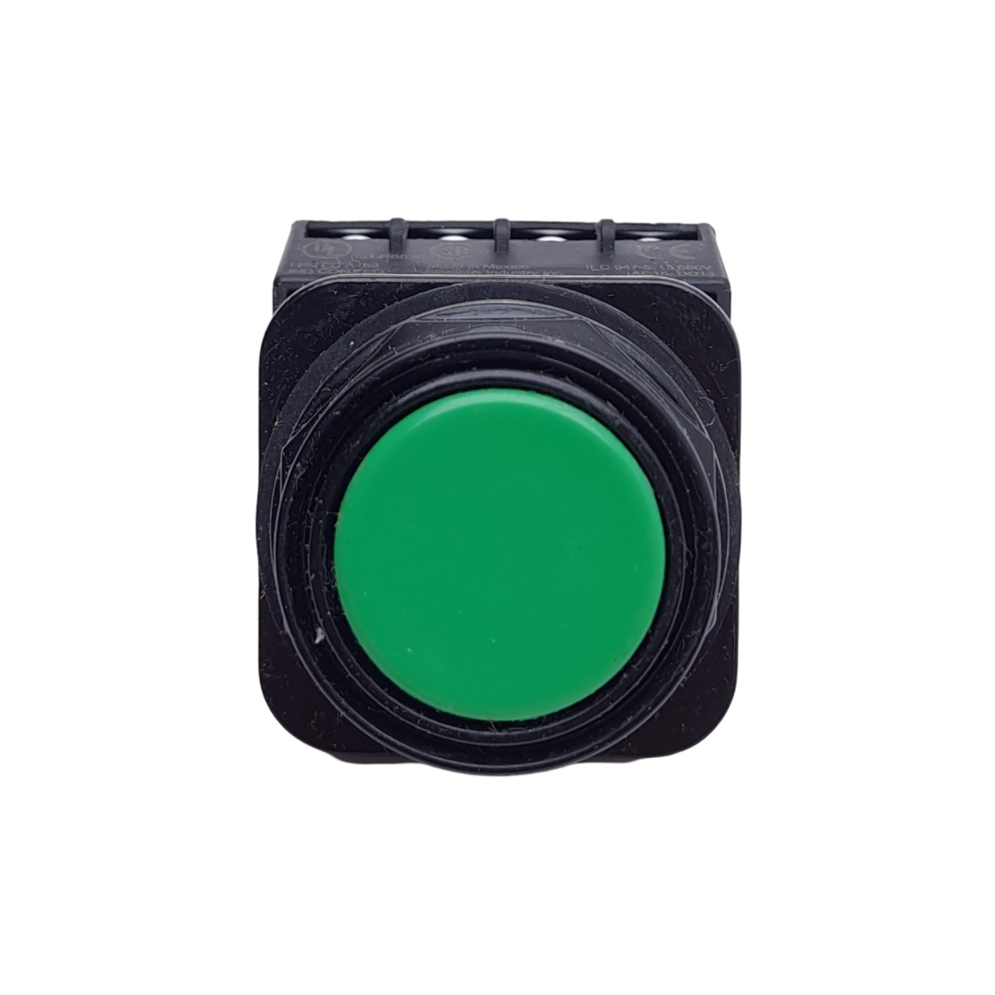 New Siemens 52PX8A3K Pushbutton Operator, 1NO Contact, Green, Momentary, 2-Position