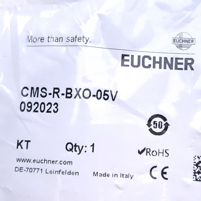 New Euchner 092023 CMS-R-BXO-05V Safety Switch Read Head, 3NO, 24VDC, 5m Cable