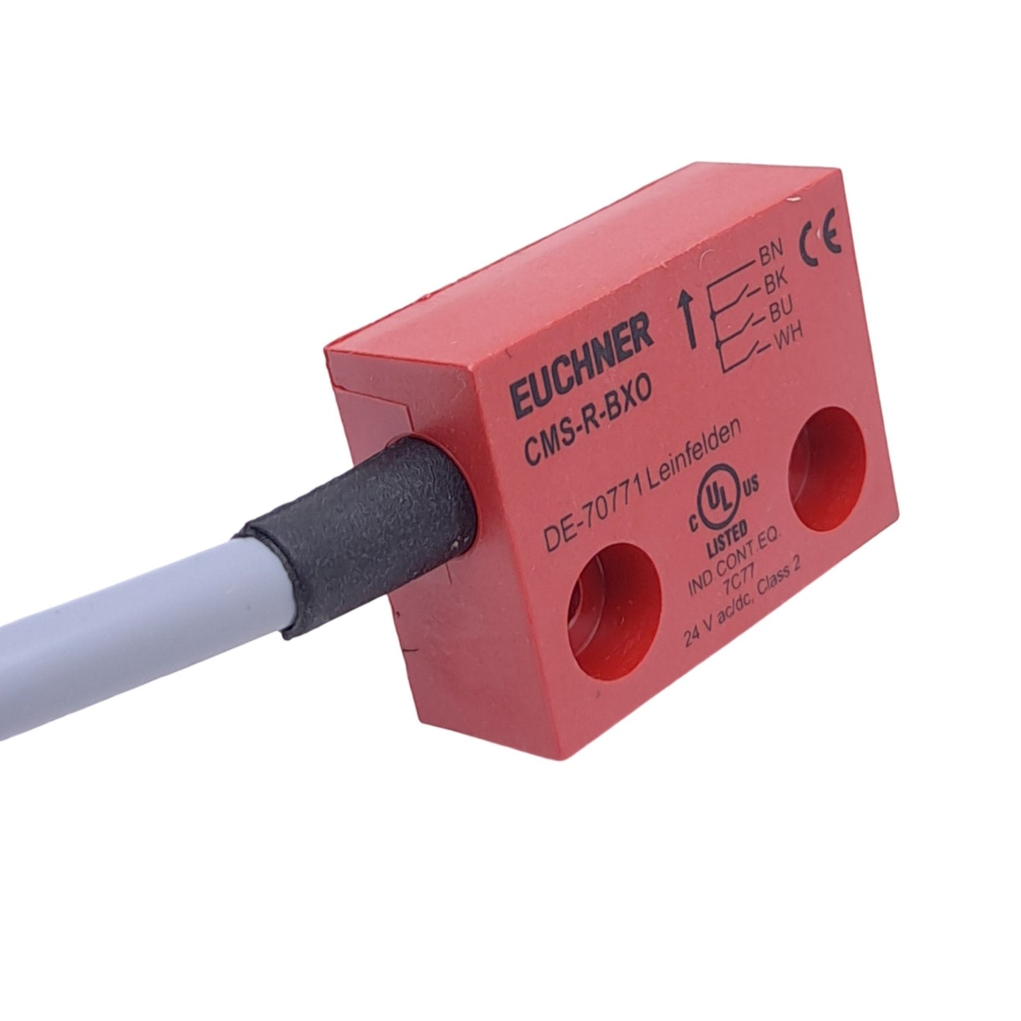 New Euchner 092023 CMS-R-BXO-05V Safety Switch Read Head, 3NO, 24VDC, 5m Cable