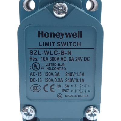 New Honeywell SZL-WLC-B-N Limit Switch, SPDT, Adjustable Side Rotary Actuator