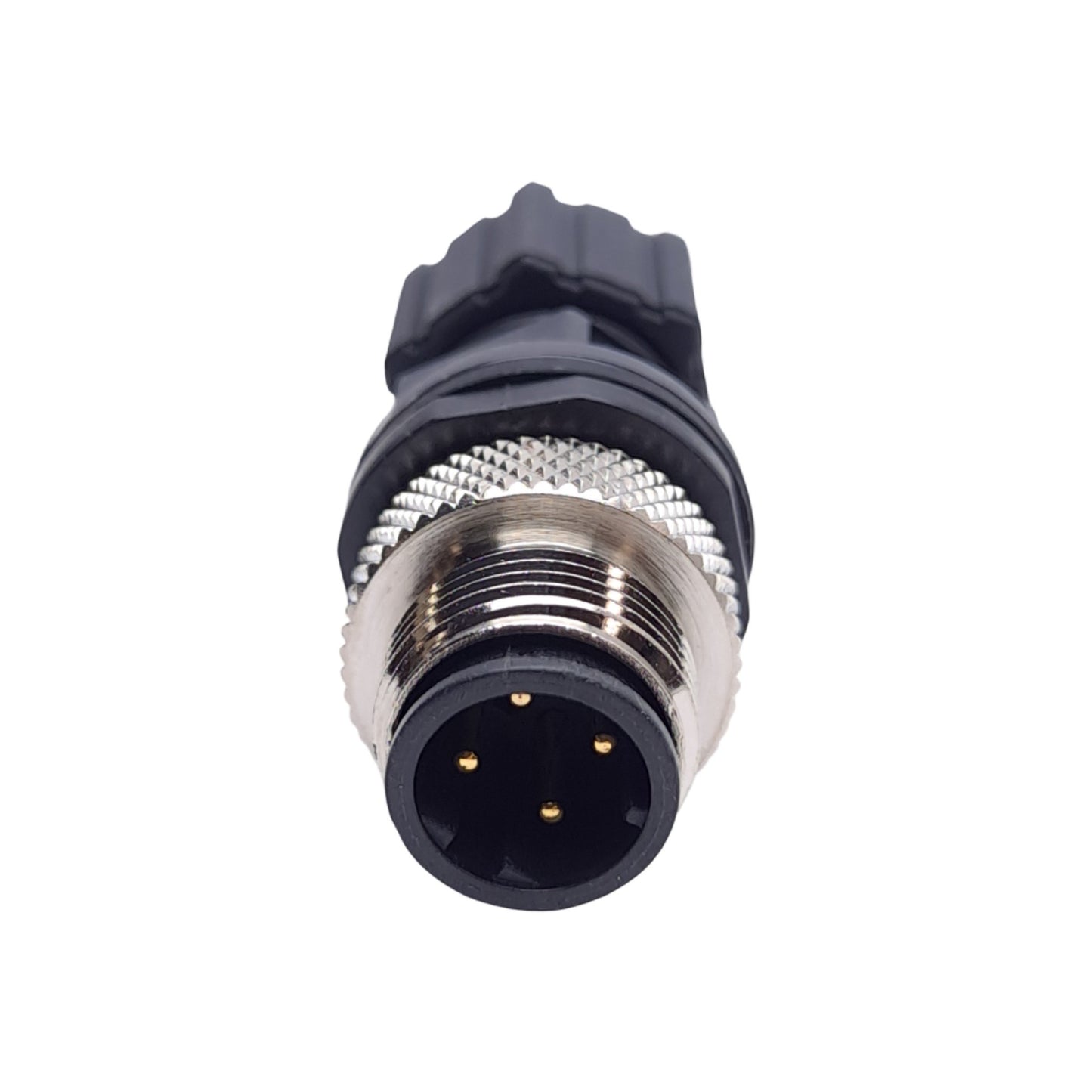 New – Open box Lot of 3 3M 3N104-D000-S08 BF Connector, M12 4-Pin Male, 24-20AWG, 250VDC 4A