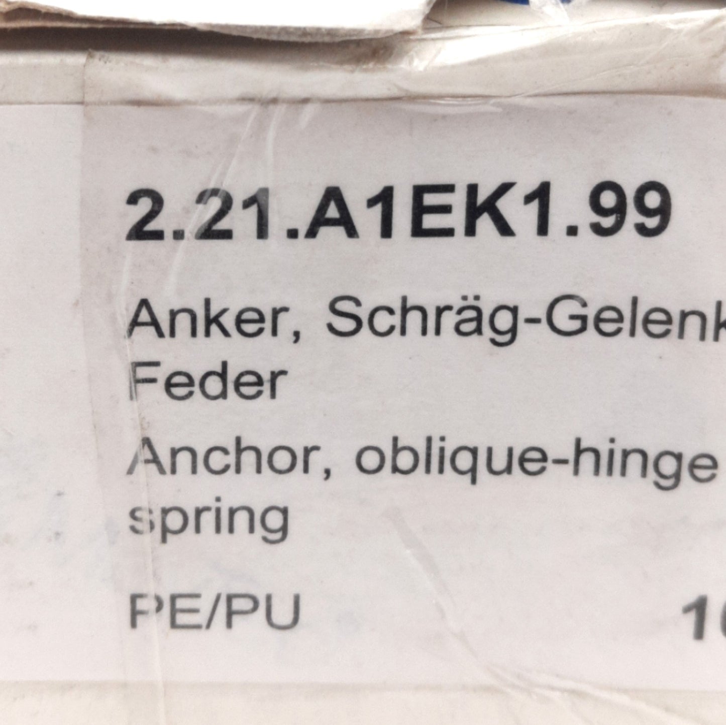 New – Open box Lot of 5 Maytec 2.21.A1EK.99 Oblique Connector Anchor -Hinge L+R, For ø10mm