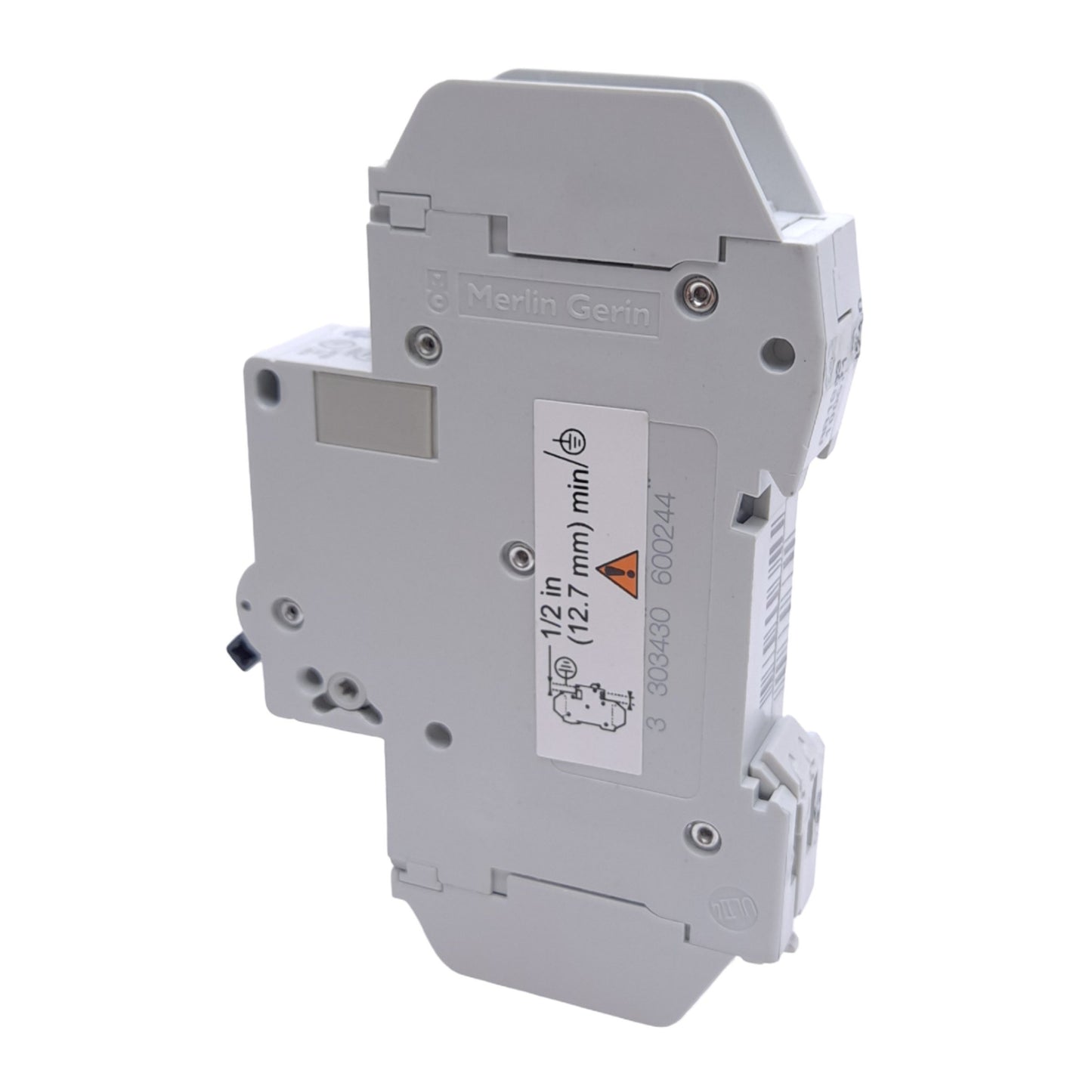 New Schneider Electric 60124 Circuit Breaker, 1-Pole, 6A, 120/240VAC, DIN Rail