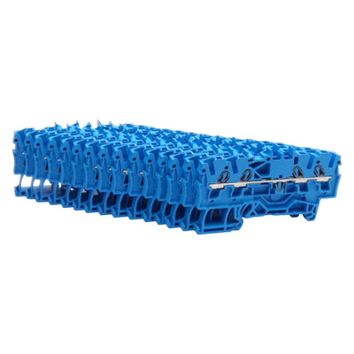 New Lot of 15 Wago 2002-1404 TOPJOB Feedthrough Terminal Block, 600V 20A, DIN Rail