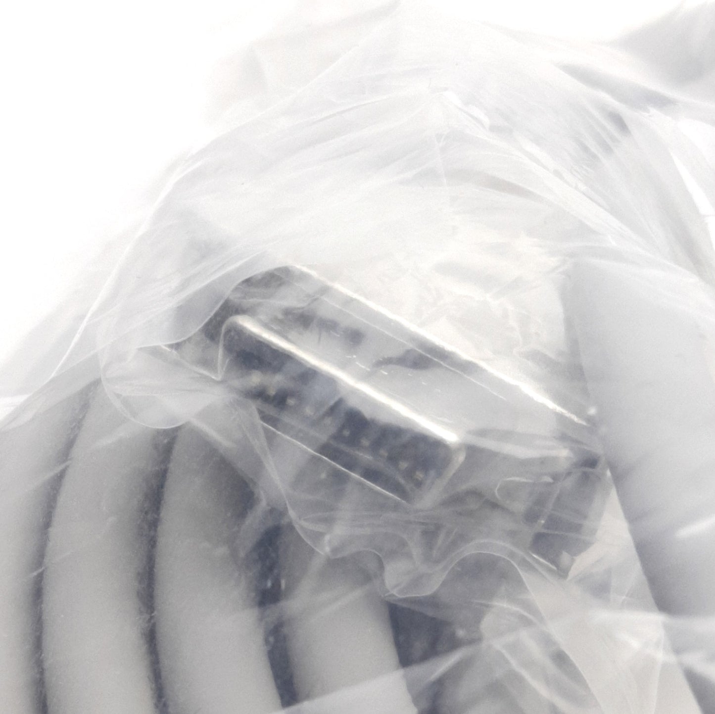 New Denso 410141-1750 Robot Controller I/O Cable For "HAND I/O" 20-Pins, 15m Length