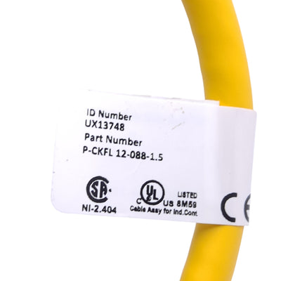 New Turck P-CKFL 12-088-1.5 UX13748 Receptacle, M23 12-Pin Female, 1.5m Length