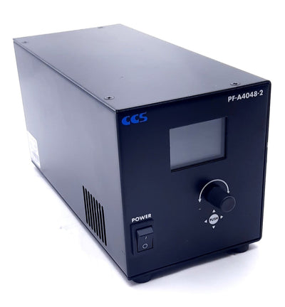 Used CCS PF-A4048-2 Multi Function Strobe LED Light Control Unit 100-240VAC 65VA