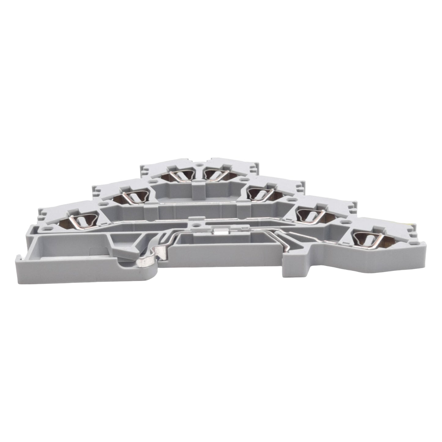 New – Open box Lot of 3 Wago 281-530 Feedthrough Terminal Block, 400V 25A, 4-Levels, DIN Rail