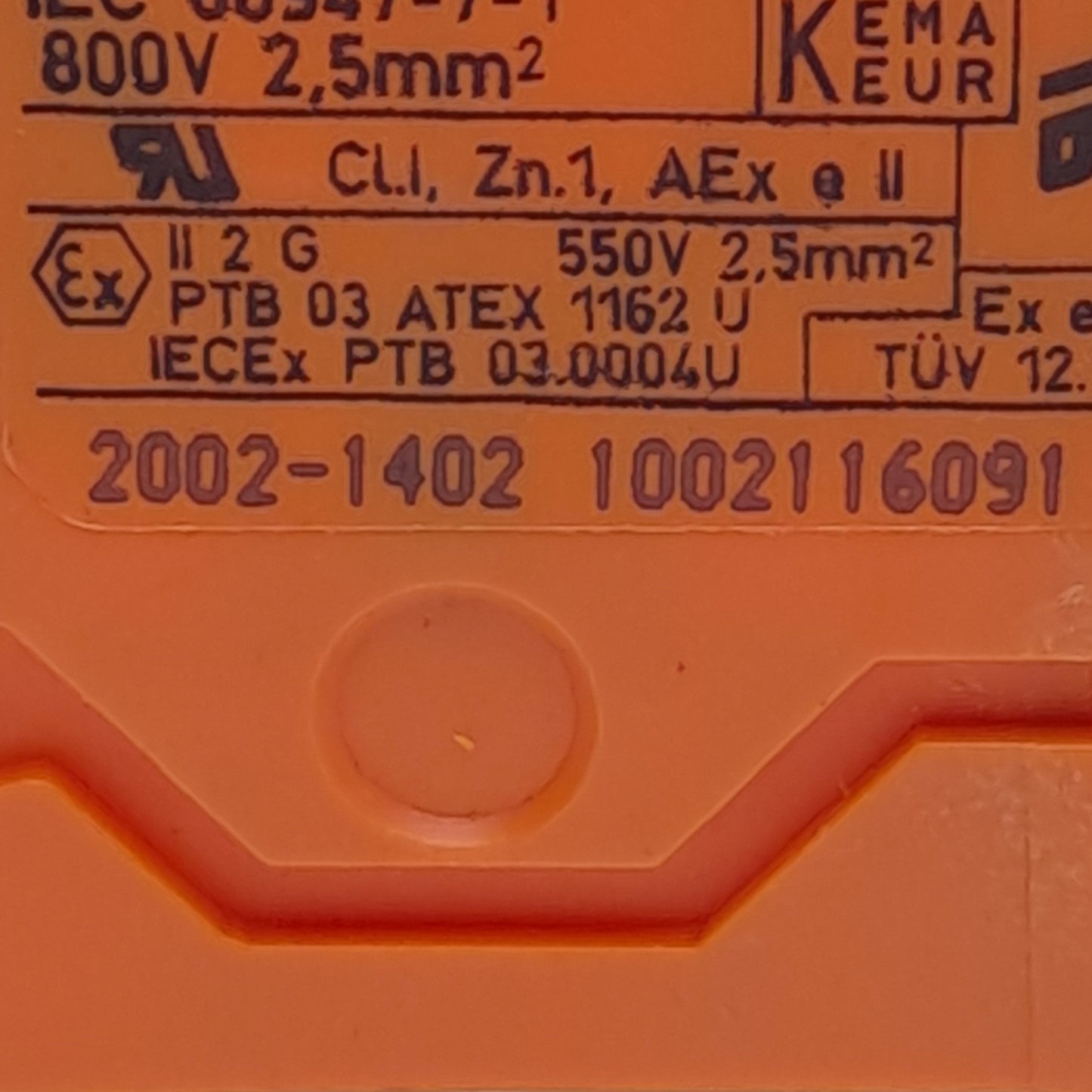 New – Open box Lot of 12 Wago 2002-1402 Terminal Block, 4-Conductor, 1-Level, DIN Rail