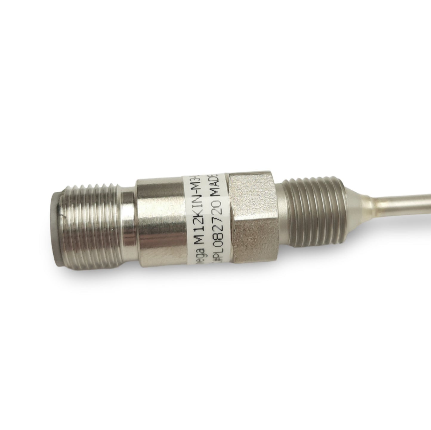 New Omega Engineering M12KIN-M3-U-200-F Type K Thermocouple ø3mm x 200mm, M10 Thread