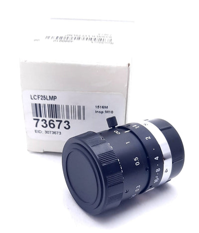 New Banner Engineering LCF25LMP Lens C Mount 2/3" Imager 25mm Megapixel