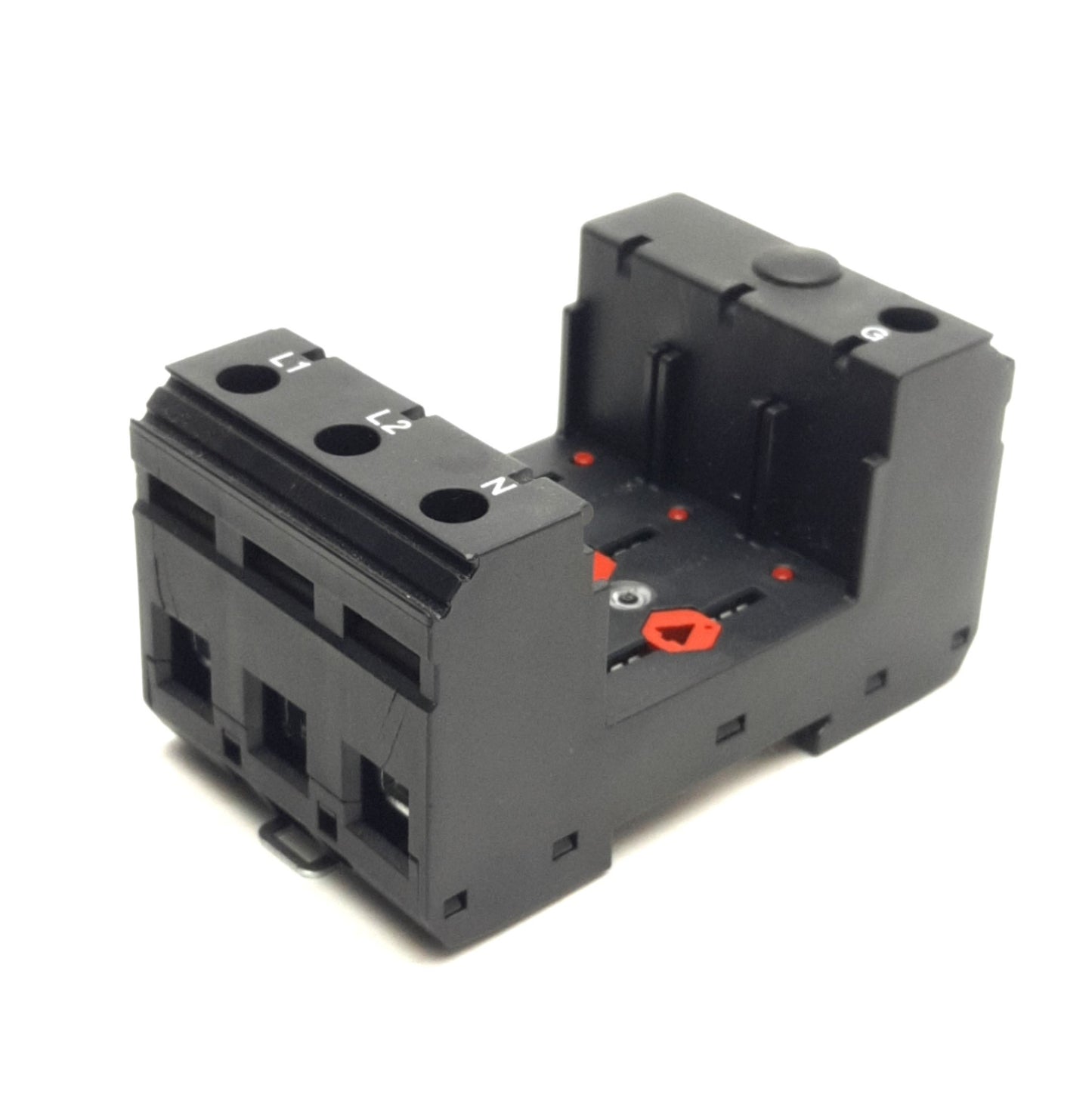 Used Phoenix Contact VAL-US-120/40/2+1FM Surge Protector Plug Body, 120/240VAC