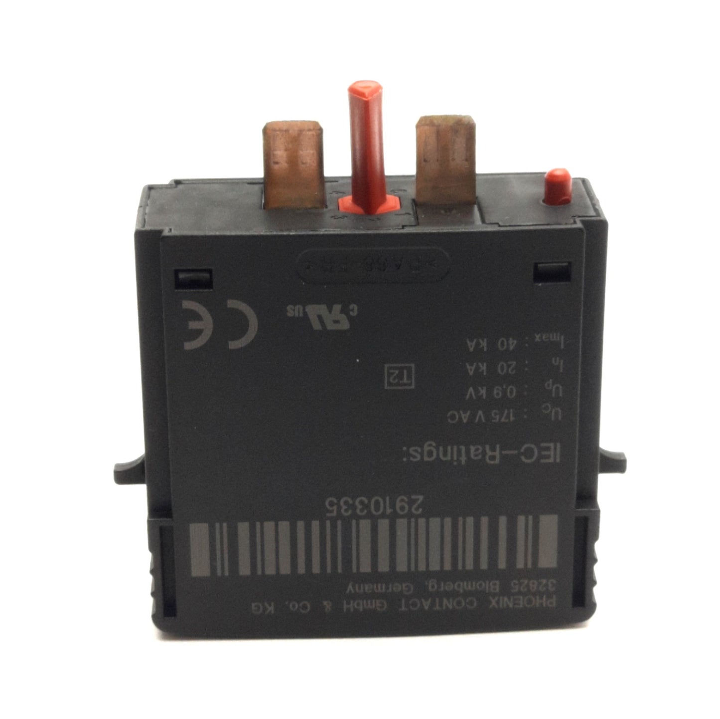 Used Phoenix Contact VAL-US-120/40-P Valvetrab Surge Protector Plug 120/240VAC