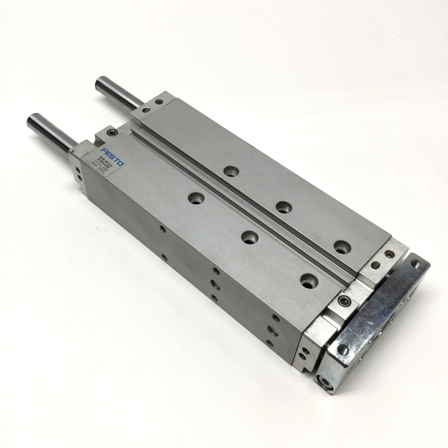 Used Festo DFM-20-125-B-PPV-A-KF Ball Bearing Guided Cylinder 20mm Bore, 125mm Stroke