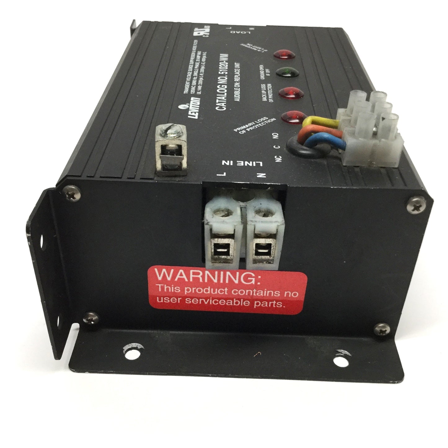 Used Leviton 51020-WM Type 4 Surge Protection Device 120VAC 50/60Hz 20A Single-Phase