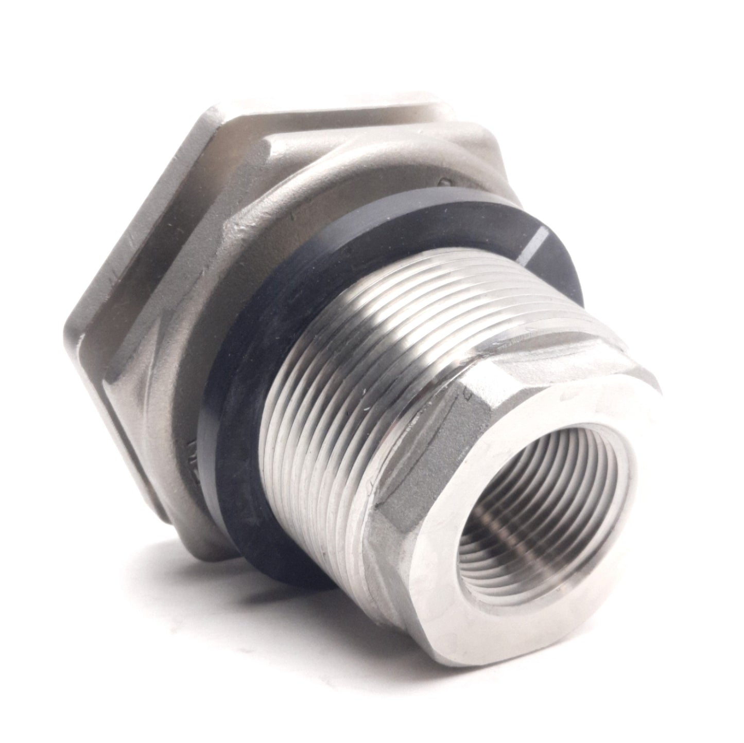 New – Open box Banjo Valves TF100SS Stainless Steel Tank Flange/Bulkhead 1in NPT Female