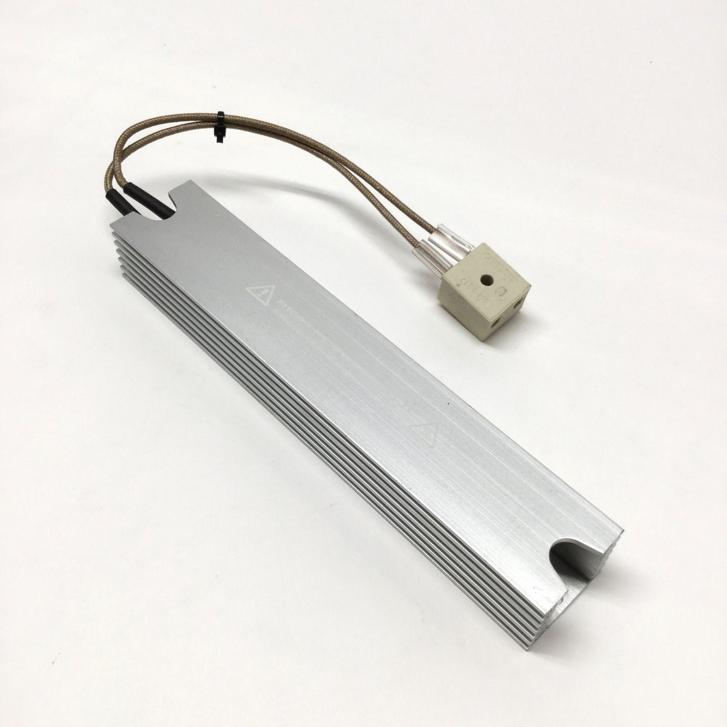 Used I.R.E. Omron RFH220 30R J V1000 Braking Resistor, Aluminum Housing, 400W 30Ohm