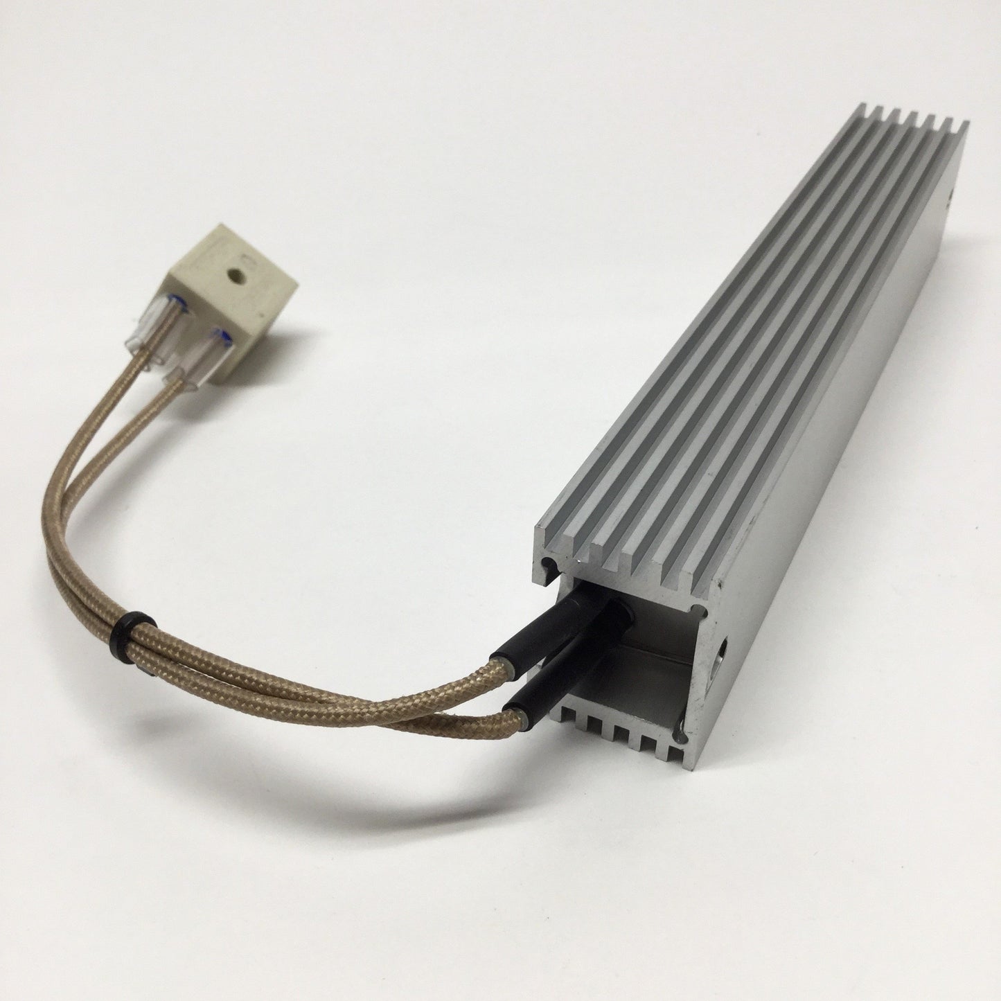 Used I.R.E. Omron RFH220 30R J V1000 Braking Resistor, Aluminum Housing, 400W 30Ohm