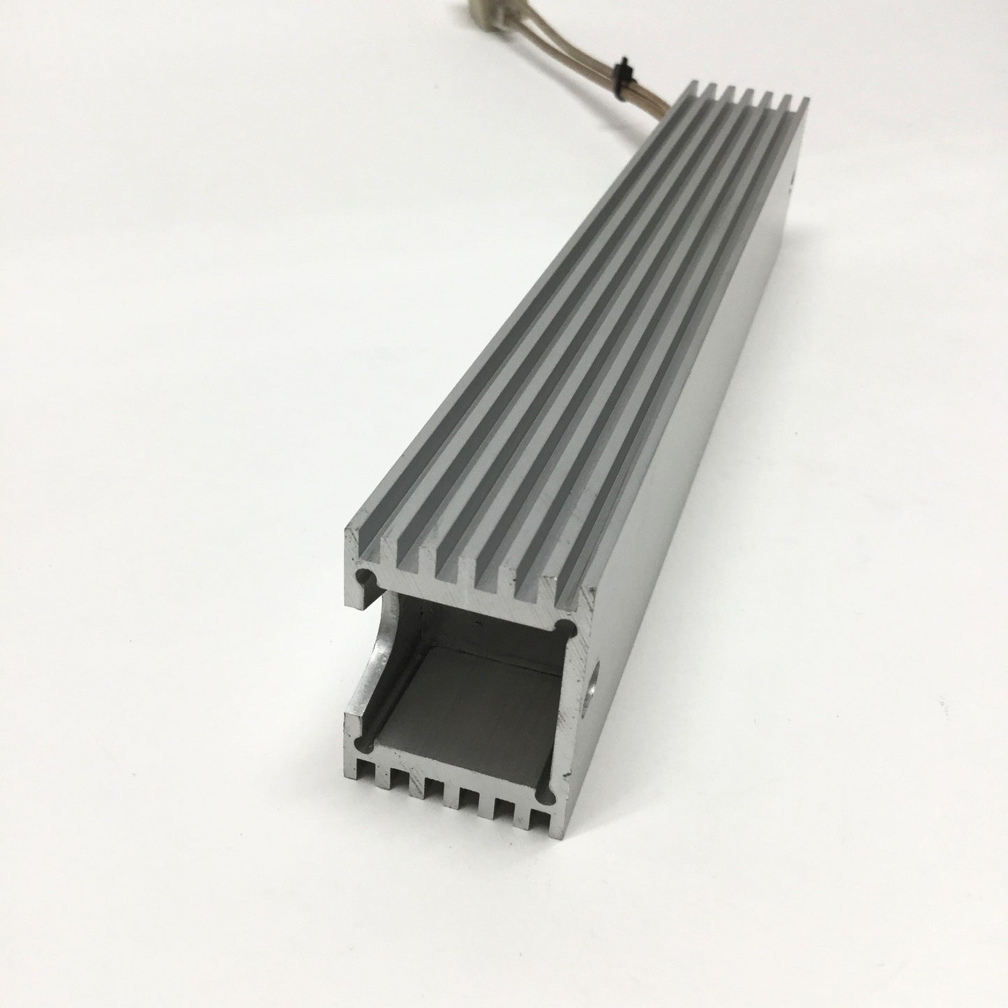 Used I.R.E. Omron RFH220 30R J V1000 Braking Resistor, Aluminum Housing, 400W 30Ohm