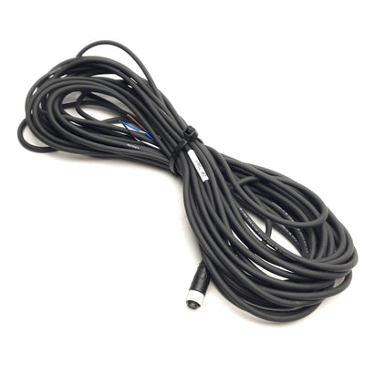 New – Open box Keyence OP-73865 Connector Cable / Cordset M8 4-Pin Female to Flying Leads, 10m