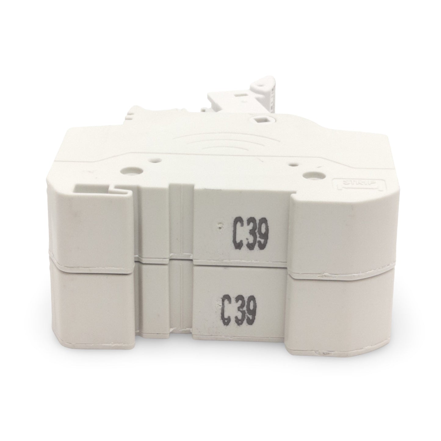 New – Open box Eaton CHCC2DIU Bussman Fuse Holder Block, 2-Poles, 600VAC 30A, LP-CC/FNQ-R/KTK-R